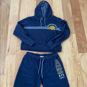 Matching sweats in large